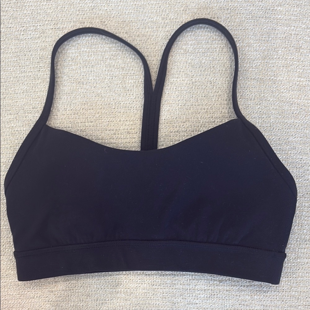Lulu Flow Y Nulu Black Sports Bra